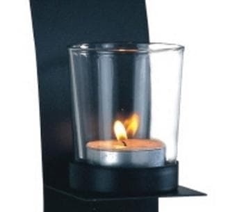Lampett/vägglykta bågljusstake 4-pack