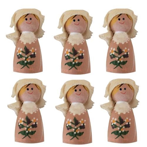 Dekorativa prydnads figurer passande till Toarpskrona 10-pack