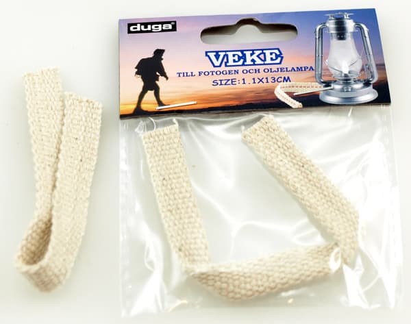 Veke 2-pack 1,1x13cm fotogenlampa oljelampa