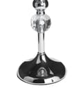 Miniatyrbild 7 av 7: Ljusstake Silver Metall Glas Glam