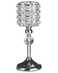 Miniatyrbild 1 av 7: Ljusstake Silver Metall Glas Glam