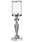 Miniatyrbild 1 av 6: Ljusstake Silver Metal Glas Glam