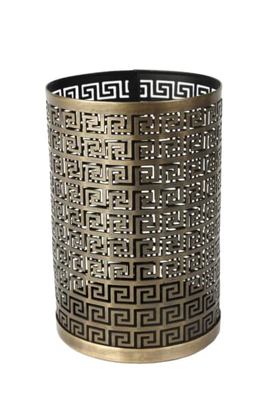 FINTINNE Lanterne bord Antik guld H17 cm