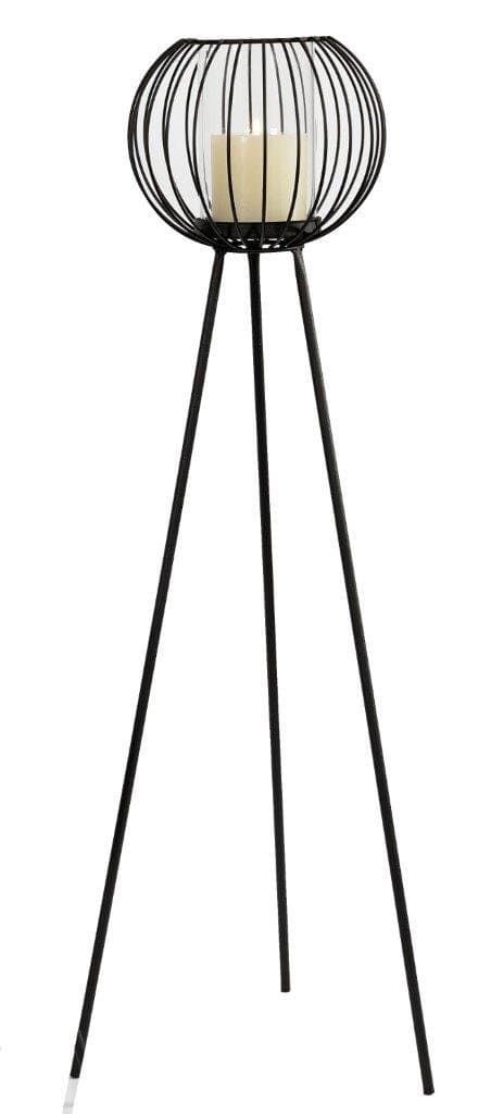 ILAB Gulvlanter sort smedejern 81 cm