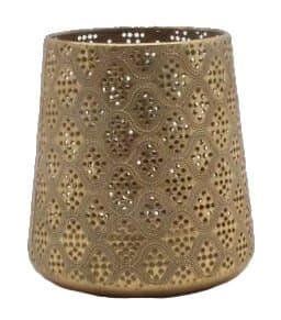 Victoria's Design Lanterne Guldfarvet metal 13 cm