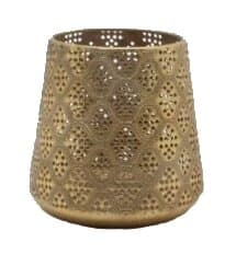 Lyhty Kullanvärinen metalli 13 cm