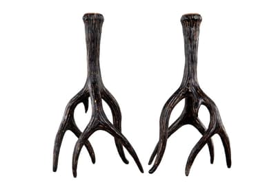 Ljusstake renhorn stor