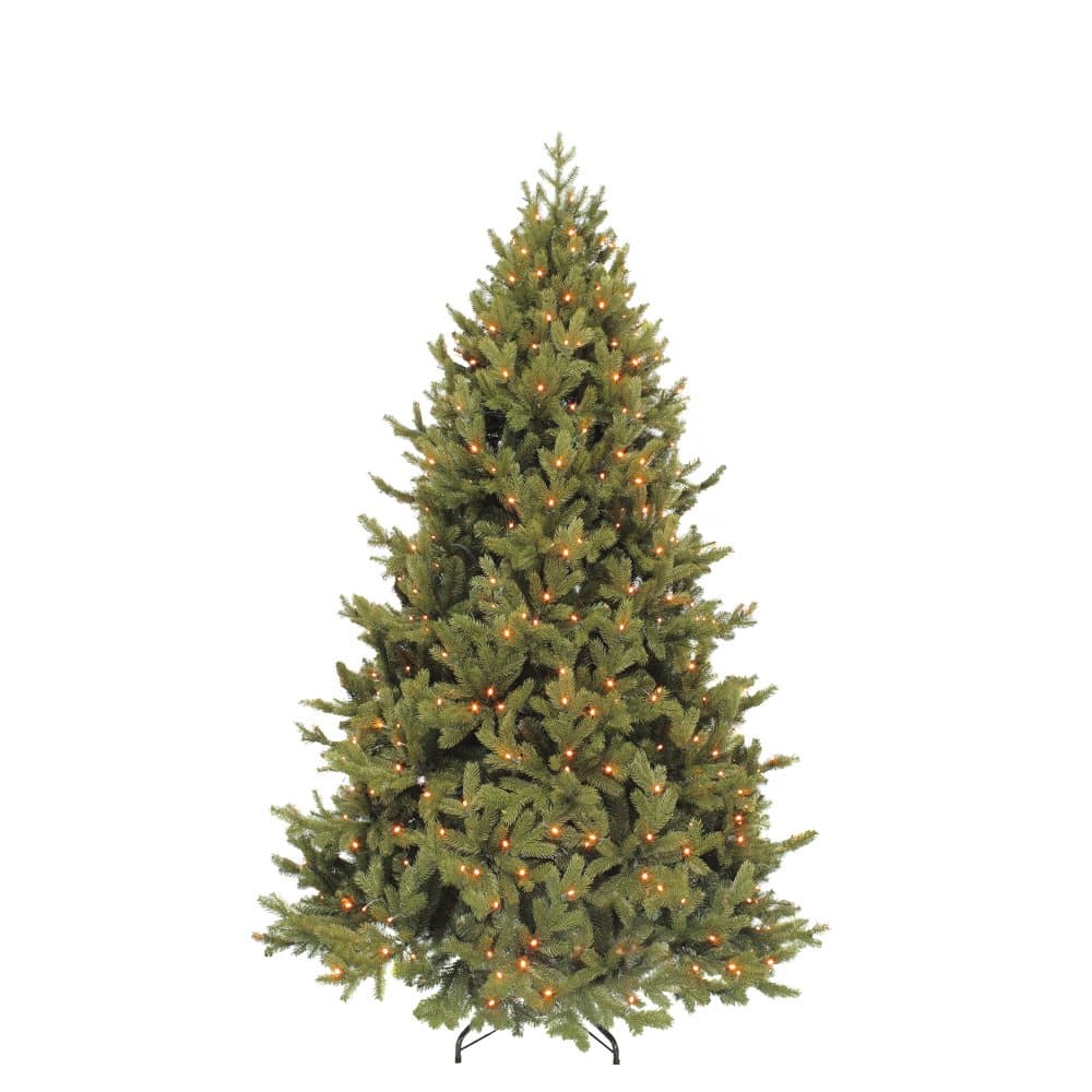 Black Box Trees Rockmountain Kunstig juletre med LED lys H215 cm Grønn - Nu med gratis dimmer!