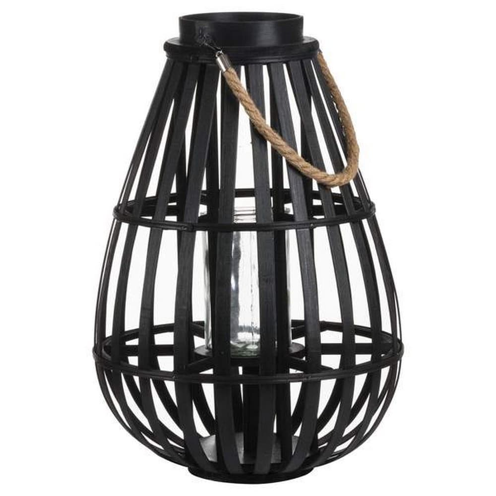 Hill Interiors Wicker Domed Candle Lantern