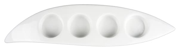 Mjuk Ljusstake i Porslin – Värmeljus - 4 pack