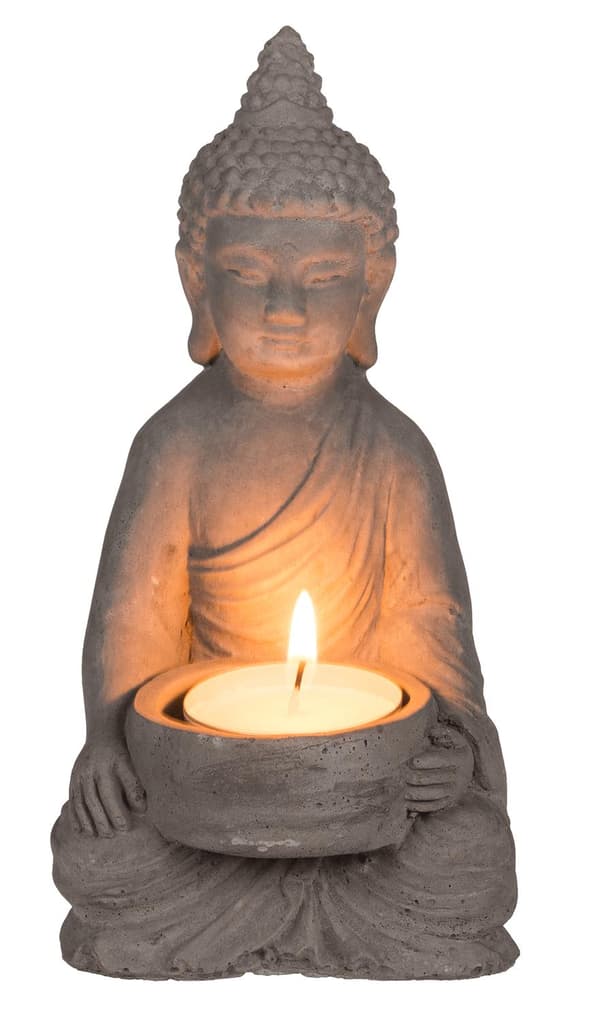 Ljushållare Buddha - Hållare för Ljus - Värmeljus