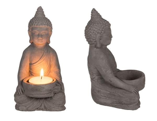 Ljushållare Buddha - Hållare för Ljus - Värmeljus