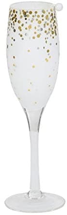 Yankee Candle HOLIDAY PARTY CHAMPAGNE värmeljushållare Champagneglas, Glas, Guld, Vit