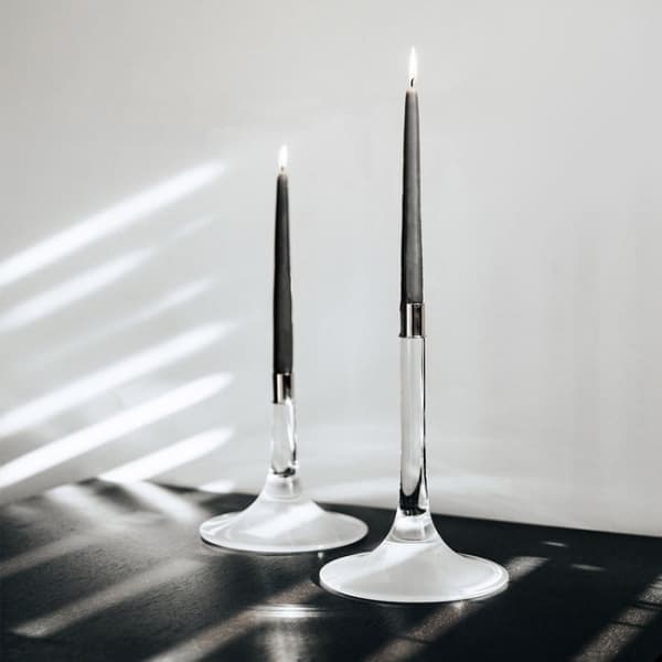 Cirrus Candlestick, 29cm - Orrefors