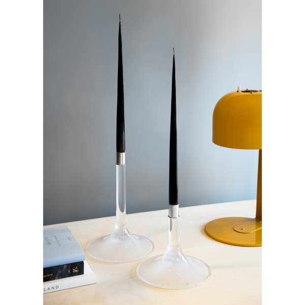 Cirrus Candlestick, 29cm - Orrefors