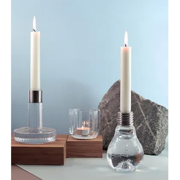 Lightbulb Candlestick - Vas Vitreum