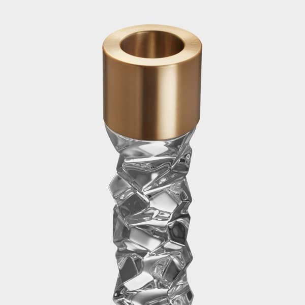 Carat Ljusstake Mässing, 18cm - Orrefors