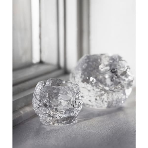 Snowball Votive, H 9cm - Kosta Boda