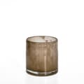Miniatyrbillede 1 af 3: Lysestage Brunt Glas 10x10 cm