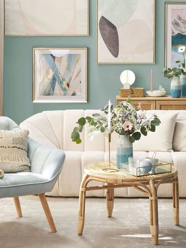 Sett med 2 Lysholdere Gulljern Rundt Form Moderne Minimalistisk Lysestaker Dekorasjon
