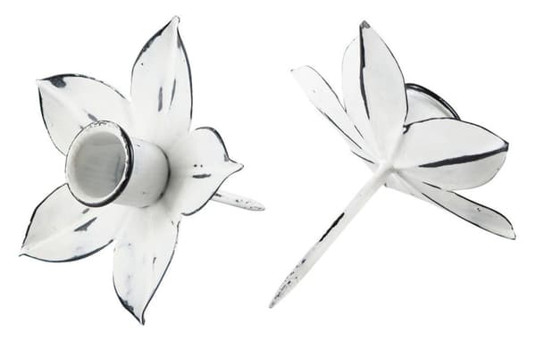 Ljushållare för antikljus m stick 4-pack