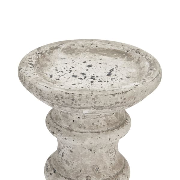 Hill Interiors Ceramic Column Candle Holder