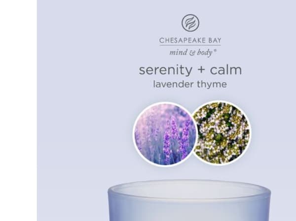 Doftljus tumlare stor Serenity &amp; Calm 355 g