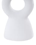 Miniatyrbild 8 av 8: Ljusstake Vit Porslin 17 cm Kurvig Form Minimalistisk Boho Hemtillbehör Ljushållare Dekoration Vardagsrum