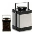 Miniatyrbild 2 av 3: LED-lykta Svart Speglar 12,5 x 18,5 x 12,5 cm