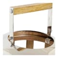 Miniatyrbillede 3 af 3: Lanterna DKD Home Decor Sølv Træ Metal (22 x 22 x 32 cm)