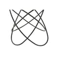Miniatyrbillede 3 af 3: Kandelaber DKD Home Decor Sort Gylden Metal Moderne 20 x 20 x 23 cm (2 enheder)