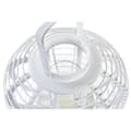 Miniatyrbillede 3 af 3: Lanterna DKD Home Decor Krystal Hvid Bambus (35 x 35 x 29 cm)