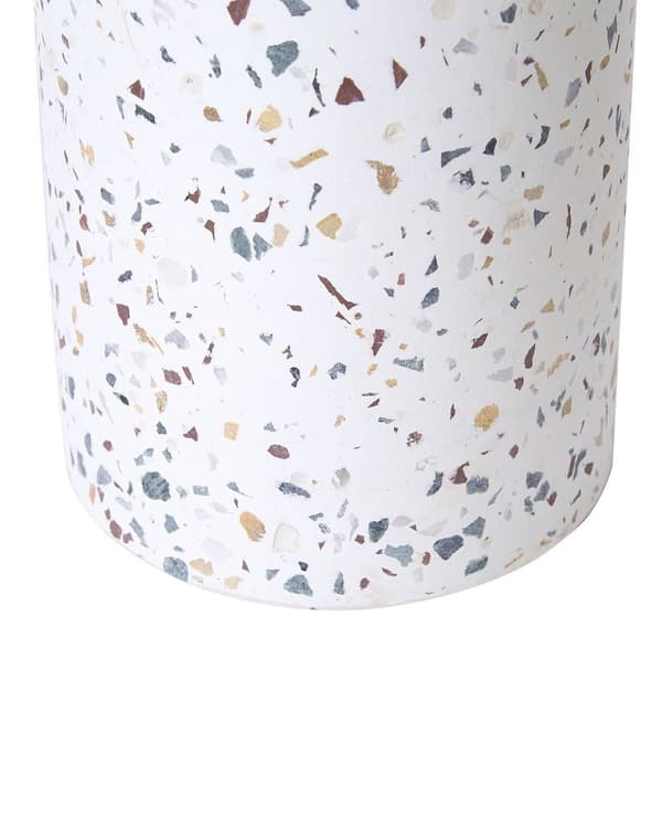 Kynttilänjalka kulta 2 kpl alumiini marmori terrazzo kuvio käsintehty moderni glamour