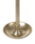 Miniatyrbillede 8 af 8: Et sæt med 3 Guld Lysestager med Runde Aluminiumsbund Elegant Glamourøs Stil