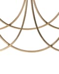 Miniatyrbild 7 av 7: Ljushållare Metall Guld 5 Hållare Glamour Modern Kandelaber