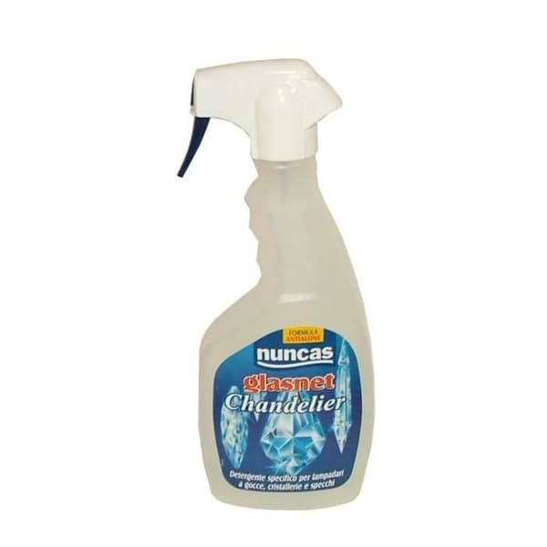 NUNCAS Sgrassatore LJUSKLUSARE 500 Ml. GLASNET Cristalli Detergenti Casa