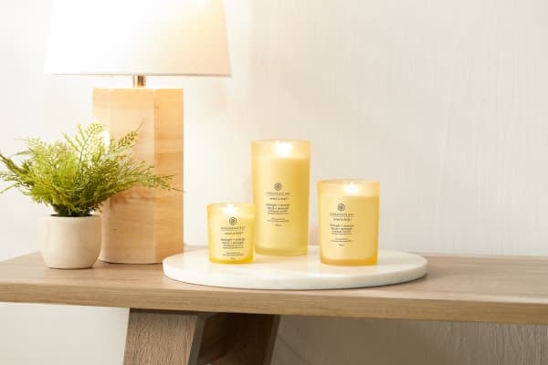 Chesapeake Bay Scented candle with wooden lid - Pineapple Coconut