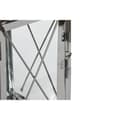 Miniatyrbillede 2 af 3: Gadelampe DKD Home Decor Krystal Sort Stål 18 x 18 x 43 cm Moderne Chromsalt
