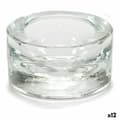Miniatyrbild 1 av 3: Ljusstakar Transparent Glas 7 x 3,5 x 7 cm (12 antal)