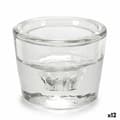 Miniatyrbild 1 av 3: Ljusstakar Transparent Glas 6 x 4,3 x 6 cm (12 antal)