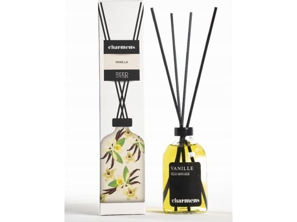 La Casa de los Aromas duftspreder CHARMENS_Reed Diffuser vanilje duftpinner 110ml