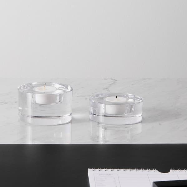 Puck Votive Medium, H 5,7cm - Orrefors
