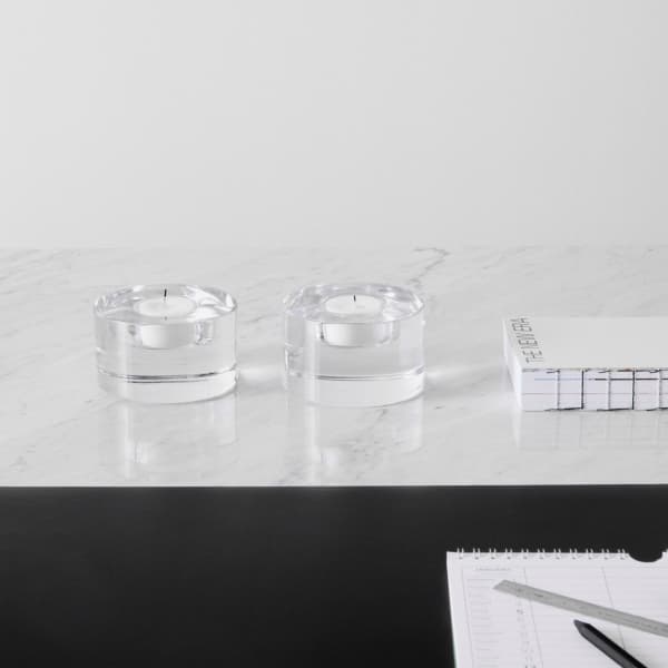 Puck Votive Medium, H 5,7cm - Orrefors