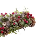 Miniatyrbilde 3 av 4: Julelysholder Rød Flerfarget Plast Foam 31 x 14 x 8 cm