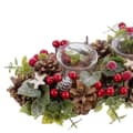 Miniatyrbilde 4 av 4: Julelysholder Rød Flerfarget Plast Foam 31 x 14 x 8 cm
