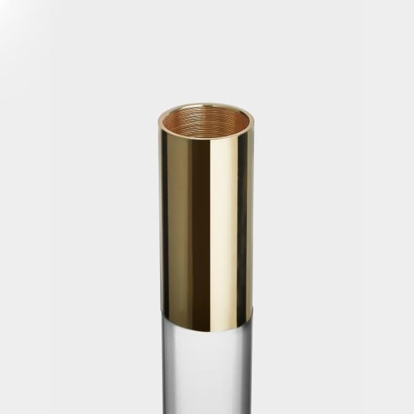 Lumiere Candlestick Gold, 26cm - Orrefors