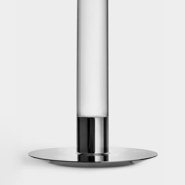Lumiere Candlestick Silver, 32cm - Orrefors