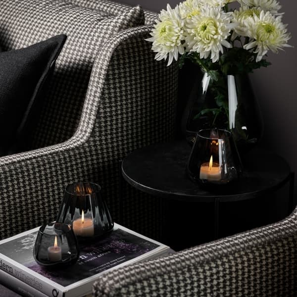 Rocks XO Votive, Smokey Grey - Magnor