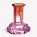 Pikkukuva 1 / 4: Rocky Baroque Candlestick Spicy Rose 17,5cm - Kosta Boda