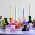 Pikkukuva 4 / 4: Rocky Baroque Candleholder Emerald Green 15cm - Kosta Boda